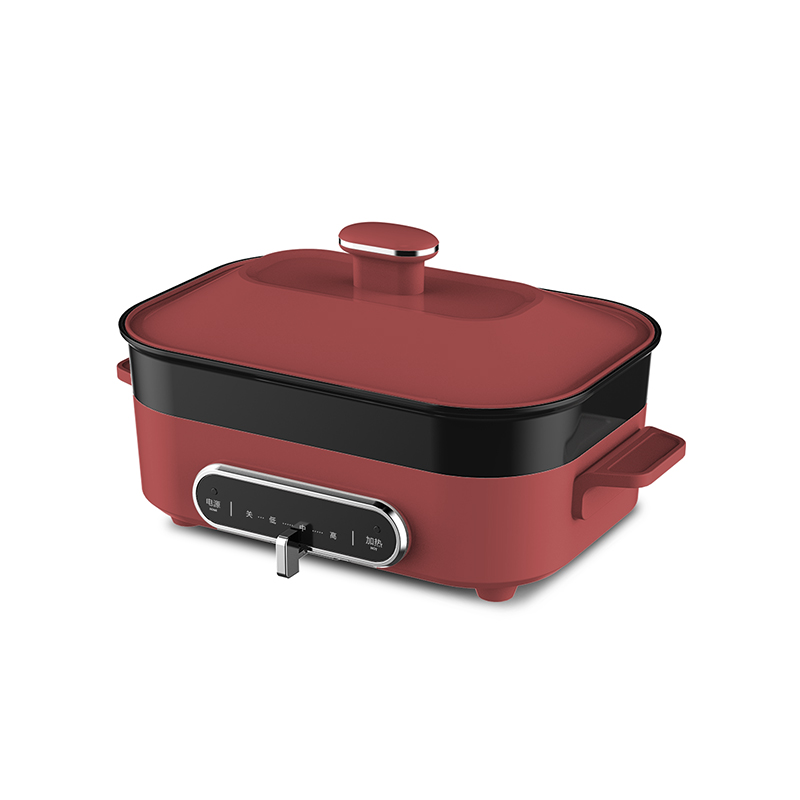 What are the primary cooking functions available in this multi-functional cooking pot?